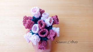 بطانية / مفرش الورد 🌹الترند خطوة بخطوة للمبتدئات