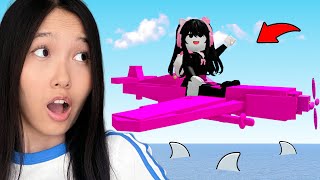 I Built the CUTEST Plane in Roblox Build a Plane