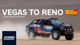 Vegas to Reno Onboard Cam | No. 7366 Bronco Raptor | Ford Performance