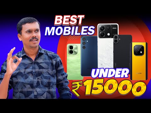 Top 5+🙋 Best Smart Phones Under ₹15000 🌟5G🌟OCT 2024