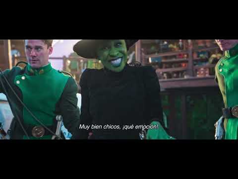 WICKED - Acrobacias de vuelo y canto con Cynthia Erivo (Universal Pictures) HD