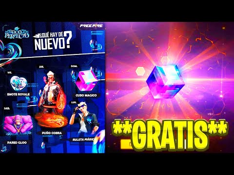 🚨¡AGENDA SEMANAL de FREE FIRE!🎁 (Cubo Mágico GRATIS, Puño Cobra, PARED GORILLA) [14 FEBRERO]🔥