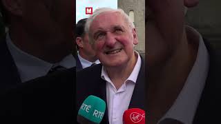 Bertie Ahern is not ruling himself out for running for President.