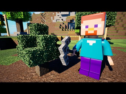 Lego Minecraft Life - FULL Minecraft Animation