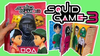✨Squid game 3 Final episode 오징어게임 3  #gamebook #papercraft #squishy  #asmr
