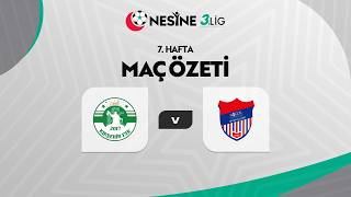 Maç Özeti I Nesine 3. Lig 7.Hafta I Ejderoğlu Kırşehir Futbol Spor Kulübü - Niğde Belediyesi Spor