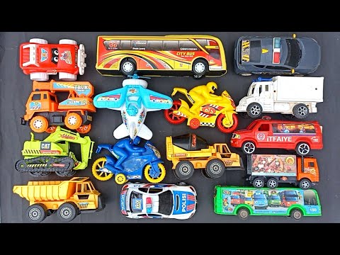 Mainan Mobil Mobilan, Kereta Api Thomas, Mobil Polisi, Excavator, Mobil Jeep, Mobil Ambulan, Motor