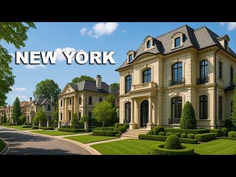 NYC’s ULTRA-RICH Neighborhood with Mansions 4K NYC Walk Malba Queens NYC MOST Beautiful Neighborhood