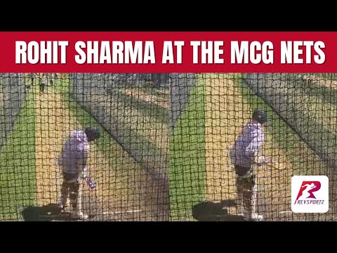 Rohit Sharma at the MCG Nets ahead of the Boxing Day Test 2024 | BGT2024 | AUS v IND