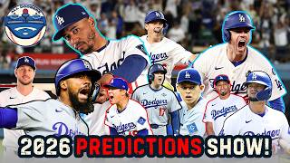 How many wins will the Dodgers have in 2026? Who will they face in the World Series? | Predictions