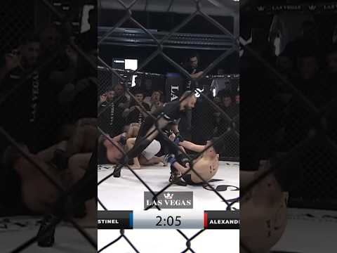 MMA ref puts cage intruder in check with a SLAP 🎥 @RFXmma