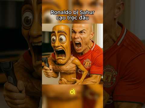 Ronaldo bị Tung Tung Tung Sahur cạo trọc đầu | MOCHI TV #Kechuyen #Cartoon #Story