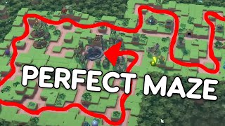 This is how to make PERFECT MAZES in Tower Dominion - Tips and Gameplay