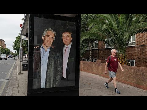 YouTube video thumbnail: Trump Orders Release of Epstein Files as 2003 Sexually Suggestive Letter Emerges