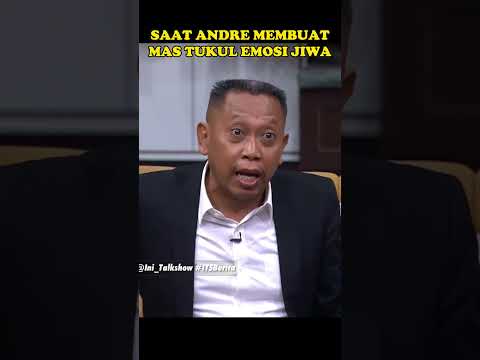 Pertanyaan Andre bikin Mas Tukul EMOSI 🤣 #shorts #komeng #initalkshow