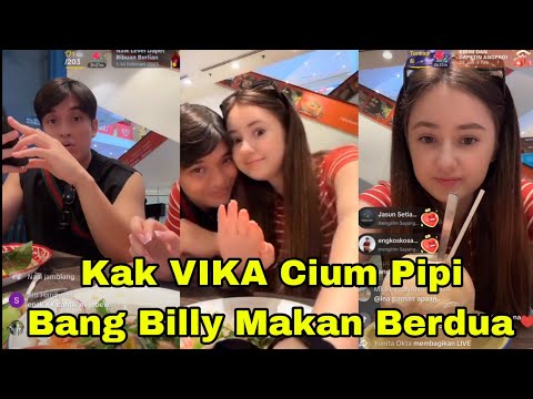 KA VIKA CIUM PIPI BANG BILLY MALU" CIEE CIEE