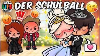 🥀 DER ROMANTISCHE MASKENBALL & DER KUSS 💋 BAD BOY STORY TEIL 6 👑 LIEBES GESCHICHTE TOCA BOCA DEUTSCH