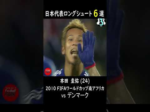日本代表ロングシュート６選#football_park_classic