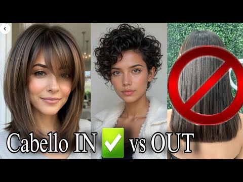 ¡Adiós a estos Cortes! 🙅‍♀️Cabellos IN ✅ vs OUT🚫 2025/26 ¿Tú cuál llevas? Descubre los Mejores!! 😱