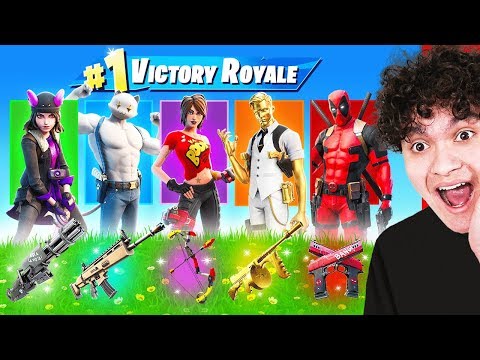The *RANDOM* Boss Challenge In Fortnite!