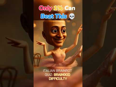 Can YOU Survive the Ultimate ITALIAN Brainrot Test? 👀🇮🇹