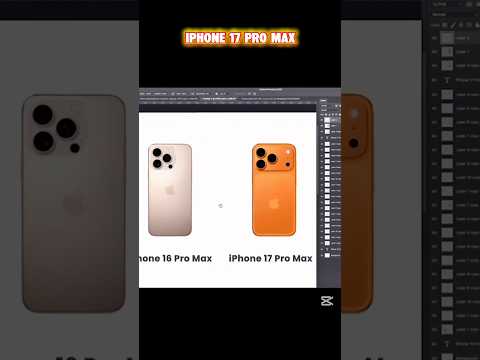 iPhone 17 Pro Max , Design Done 😎. #iphone17 #trending #funny #shorts #foryou