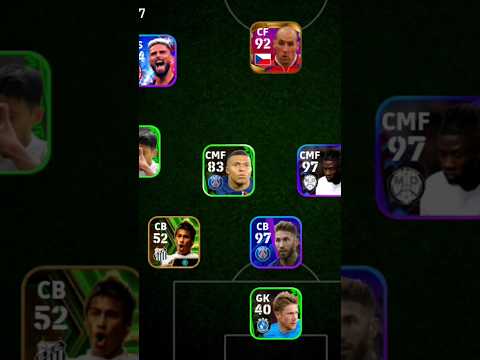 No Goalkeeper? No problem! | 3-4-3 Formation | efootball 2024 mobile #playersgoalkeeper