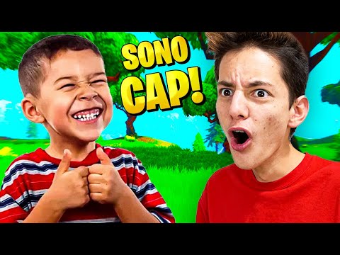 SI FINGE CAP e MI FA IL PROVINO per il TEAM BLAZE, MA LO SCOPRO E... 😡 Fortnite Provini Cap