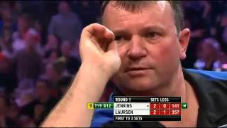 Terry Jenkins vs Per Laursen PDC WM 2013/14 9-Darter