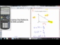 Trigonometric Ratios and Triangle Solutions