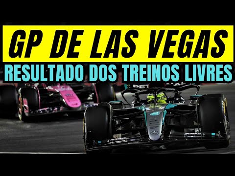 GP DE LAS VEGAS: HAMILTON LIDERA TREINOS LIVRES | TEMPO DOS PILOTOS | FORMULA 1