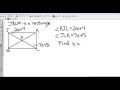 Properties of Angles and Rectangles