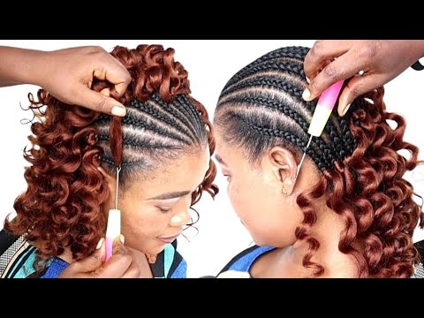 Gorgeous curly Crochet Braid Hairstyle Idea / Natural  Hair Style