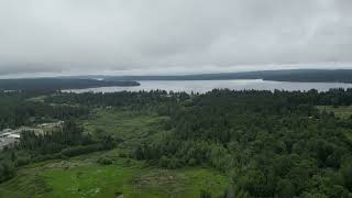 New drone; test flight around Brownsville, WA