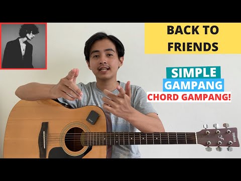 CHORD SIMPLE GAMPANG (Back To Friends - Sombr) (Tutorial Gitar) VIRAL TIKTOK!