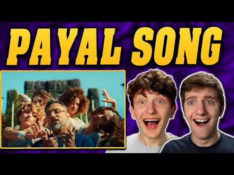 PAYAL SONG REACTION! (YO YO HONEY SINGH | NORA FATEHI | PARADOX)