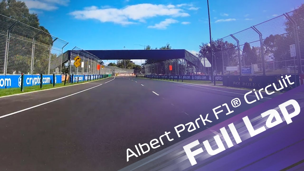 Video: a lap of the new Albert Park Formula 1 Circuit