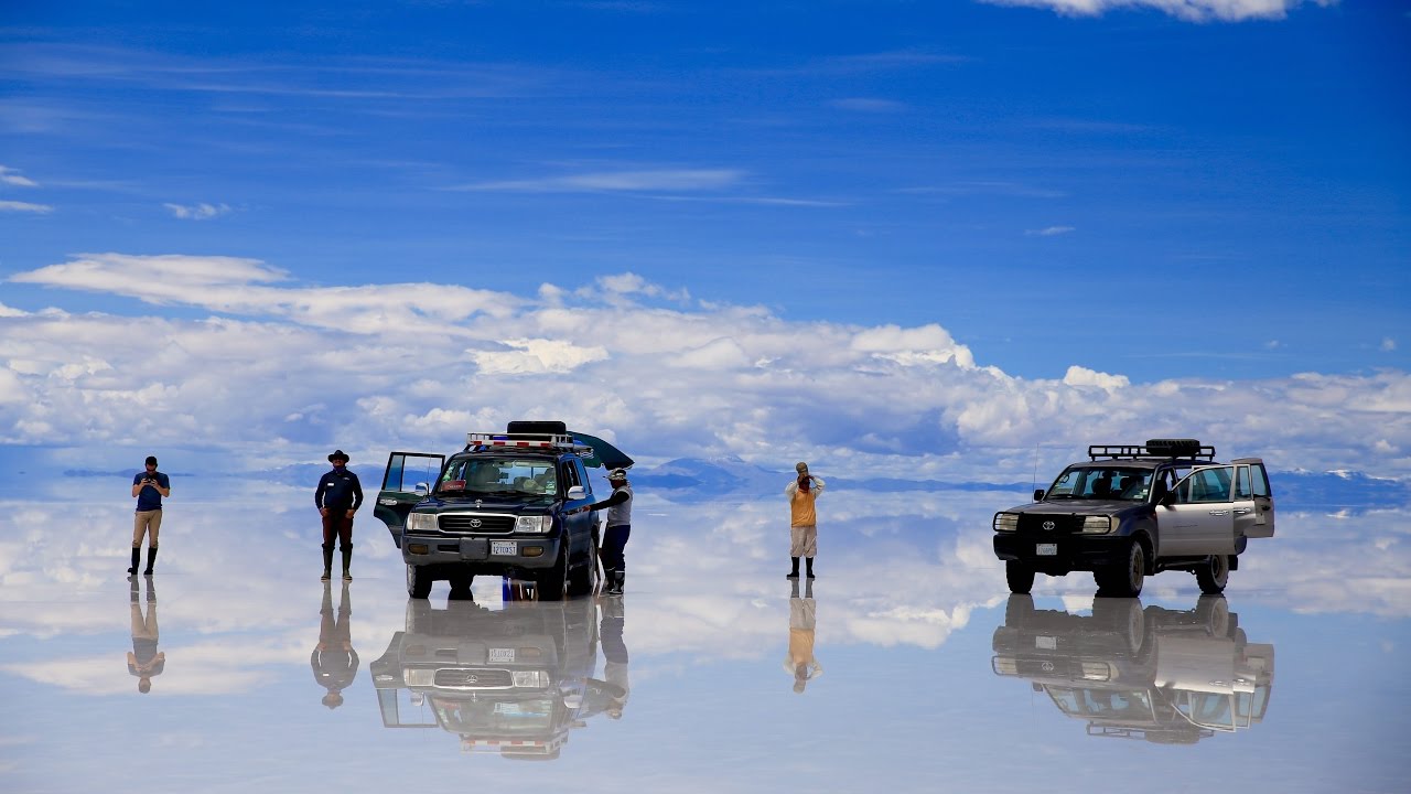 WORLD'S BIGGEST MIRROR - Uyuni Salt Flats, Bolivia