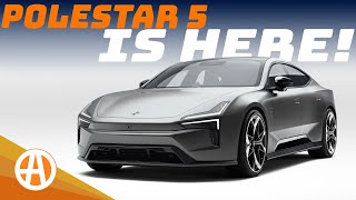 Polestar 5 Revealed: 884 hp GT EV | 0-60 in 3.1s