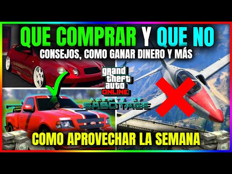 QUE COMPRAR y NO COMPRAR ESTA SEMANA en GTA5 Online! GANAR DINERO, DESCUENTOS UTILES y MÁS!