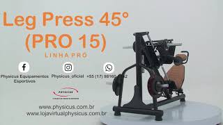 Vídeo adicional 0 do item Leg Press 45º