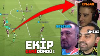 YILLAR SONRA HASAN ABİ İLE MAÇ !! 31 METRE BOMBA PLASE GOL !! EKİP GERİ DÖNDÜ ! 3vs3 KLAN MAÇI !!