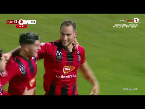 REZUMAT: Csikszereda - CFR Cluj 2-2. Final dramatic. Ciucanii au egalat în minutul 90+9