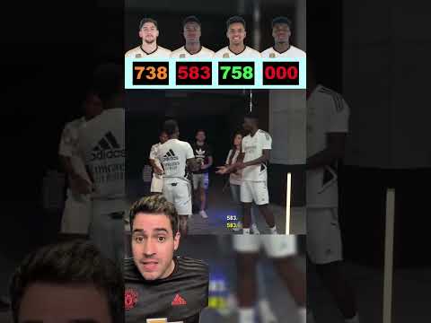 Real Madrid fuerza Challenge! 💪 #Valverde #realmadrid #football #shortsfootball