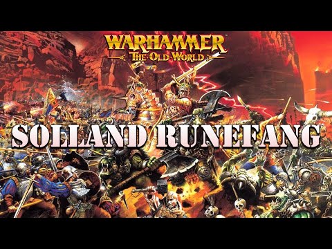 The Solland Runefang Warhammer Old World Lore