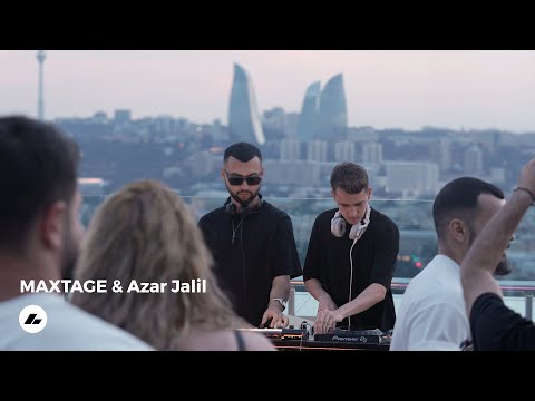 MAXTAGE & Azar Jalil - Live @ Radio Intense, Hilton Baku, Azerbaijan [Melodic House & Techno Mix]