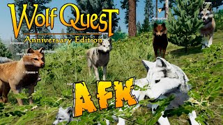 Игрок AFK весь год! Выживет ли стая? WolfQuest: Anniversary Edition # 167