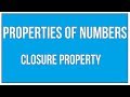 Closure Property in Arithmetic Operations