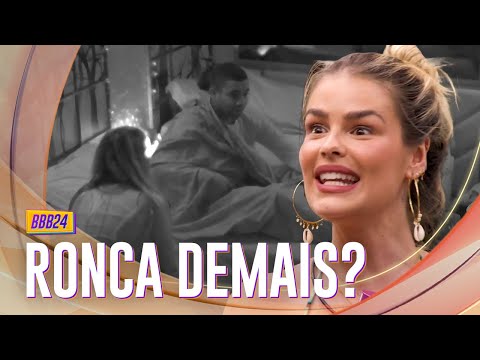 DAVI INCOMODA YASMIN BRUNET COM RONCO E A SISTER ACORDA O BROTHER PARA ELE PARAR! 👀 | BBB 24