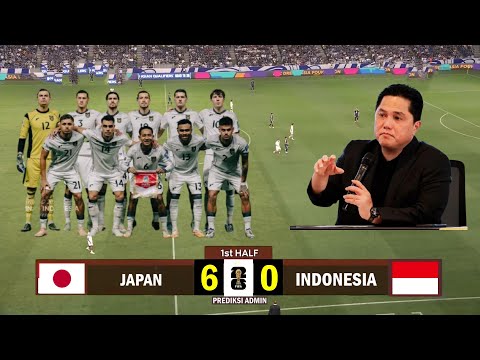 SANGAT SERU DAN DRAMATIS ~ Hasil Jepang Vs Timnas Indonesia di Kualifikasi Piala Dunia 2026 ~ Goals